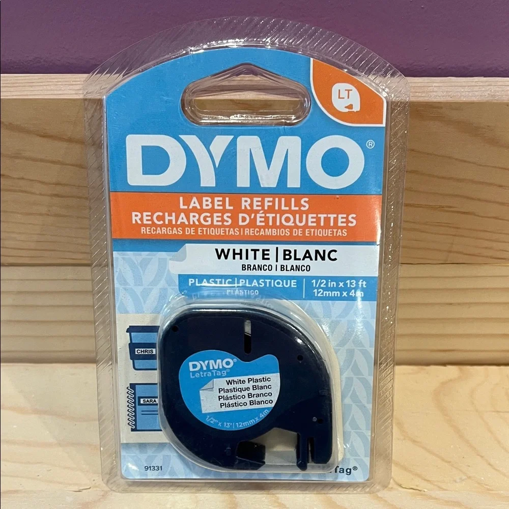 DYMO LetraTag Label Refills Bundle – 3 Pack (NEW & Sealed)